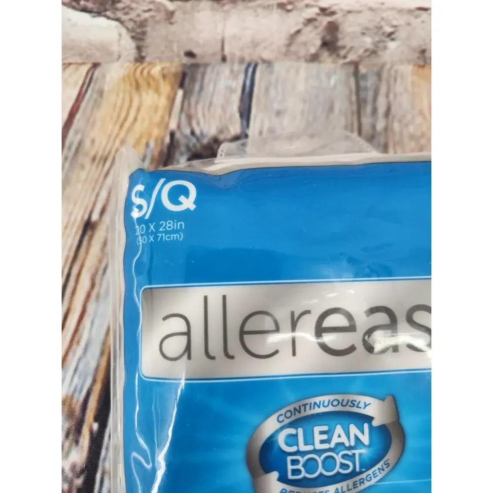 Allerease Zippered Pillow Protector Cool Touch 20 X 28 In Standard/Queen White - Picture 3 of 4